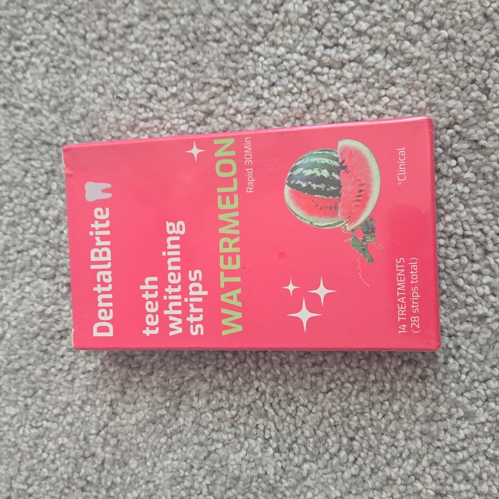 Dental Brite Teeth Whitening‎ Strips Watermelon 28 Strips